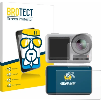 Afbeelding van BROTECT Screenprotector voor DJI Osmo Action Folie Beschermfolie Beschermglas transparant