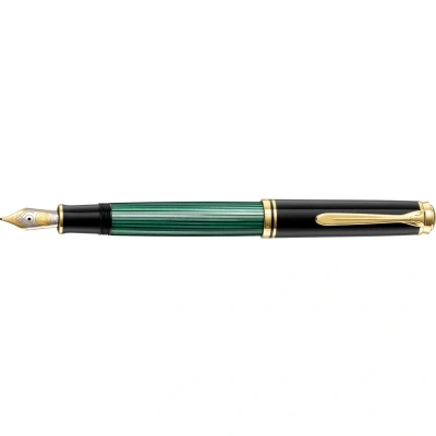 Afbeelding van Pelikan Souverän M800 Black Green FP EF