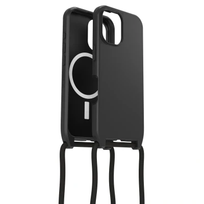 Afbeelding van Otterbox React Necklace Mag iPhone 16 Hoesje zwart
