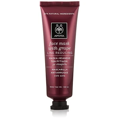 Afbeelding van Apivita Face Mask voor Lijntjes &amp; Versteviging (Druif)