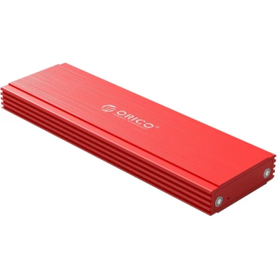 Afbeelding van Orico NVMe M.2 SSD behuizing 10Gbps Aluminium Rood