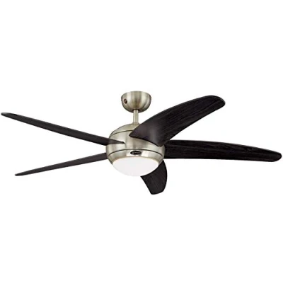 Afbeelding van Westinghouse Bendan Plafondventilator 60 W (Ø x h) 132 cm 360 mm Aluminium (geborsteld)