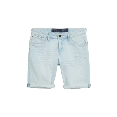 Afbeelding van TOM Tailor denim Piers Jeansshort, Heren, Maat: Small, Used bleached blue