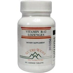 Afbeelding van Nutri West Vitamine B12 Lozenges