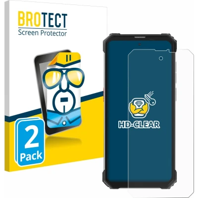 Afbeelding van BROTECT (2 Stuks) Schermbeschermer voor Blackview BV8900 Screen Protector Transparant