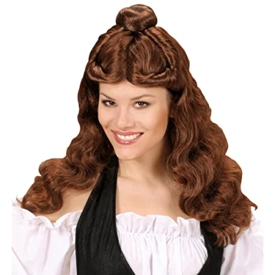 Afbeelding van Pruik Western Belle bruin