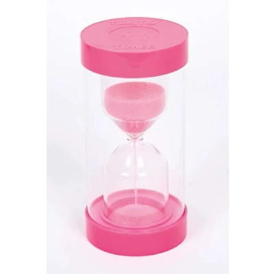 Afbeelding van tickit ColourBright Sand Timer 2 Min. Pink.