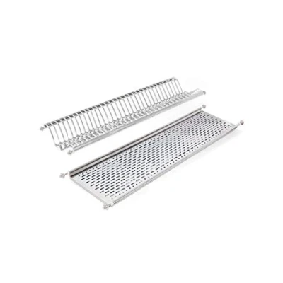 Afbeelding van Emuca Afdruipsysteem voor het servies, kastdiepte 100 cm, binnenruimte 935 970 mm, roestvrij staal