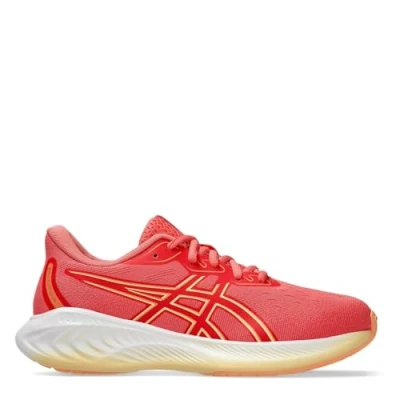Afbeelding van Asics Gel Cumulus 26 GS 1014A349 Hardloopschoenen Junior Papaya Light Orange EU 34 12 Roze
