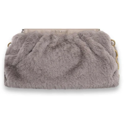 Afbeelding van Faux fur crossover ( licht grijze )
