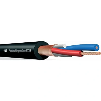 Afbeelding van Klotz mikrofoonkabel 30m zwart 2x 0,22mm² Microfoonkabel