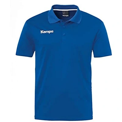 Afbeelding van Kempa Poly Poloshirt Royal Blauw Maat 128