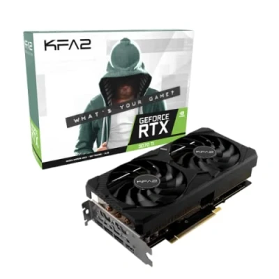 Afbeelding van KFA2 37ISM6MD4COK, GeForce RTX 3070 Ti, 8 GB, GDDR6, 256 Bit, PCI Express 4.0, 2 ventilator(en)