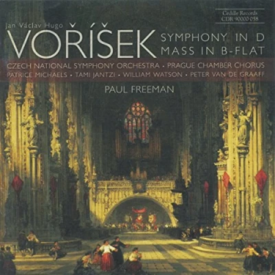 Afbeelding van Czech National Symphony Orchestra, Paul Freeman Vorisek: in D/Mass B Flat (CD)