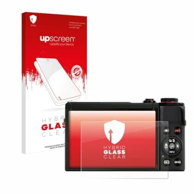 Afbeelding van upscreen Screenprotector voor Canon PowerShot G7 X Mark III Folie Beschermfolie Beschermglas transparant
