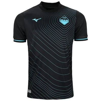 Afbeelding van Mizuno SS Lazio Third Jersey 24/25 Voetbalschoenen Zwart Heren Maat L