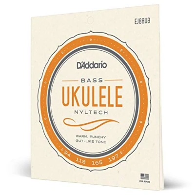 Afbeelding van D&#039;Addario Ukulele Strings EJ88UB Nyltech 94 118 165 197 Snaren
