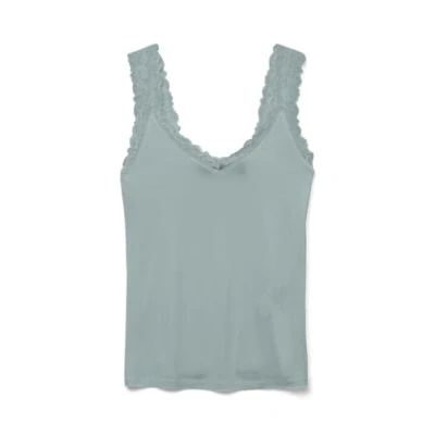 Afbeelding van Vero Moda Top Vmrosa Sl Ga Jrs Noos 10287348 Gray Mist Dames Maat S