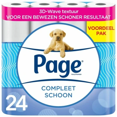 Afbeelding van Page Toiletpapier 24 Rollen