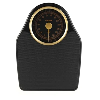 Afbeelding van Salter Badkamer Scale Doctor Style Mechanical Easy Read Dial 150KG Capaciteit Goud