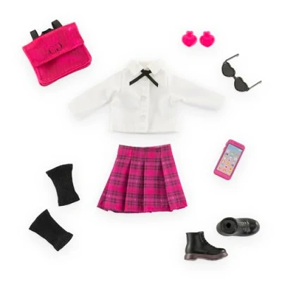 Afbeelding van Corolle Girls Engelse Student Poppenkleren