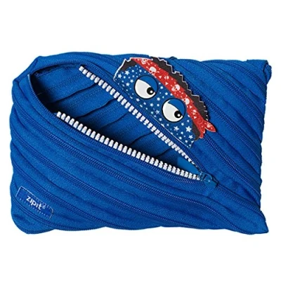 Afbeelding van ZIPIT Talking Monstar Jumbo pennenetui, blauw