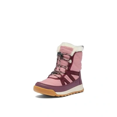 Afbeelding van Sorel Youth Whitney II PLUS LACE WP Unisex Snowboots voor kinderen, Maat: 36, Dazed mauve/epic plum Textiel/ synthetisch