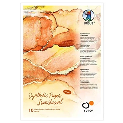 Afbeelding van Synthetisch Papier Yupo Wit translucent, A4/153grs, 1ovel,