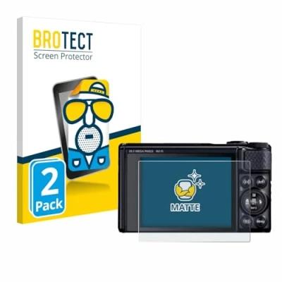 Afbeelding van BROTECT Screenprotector voor Canon PowerShot SX740 HS Lite Folie Beschermfolie matte (2 Stuks)