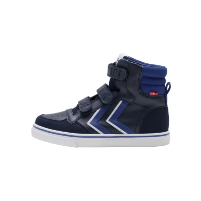 Afbeelding van Hummel Stadil PRO JR Sneakers hoog voor kinderen, Maat: 26, Black iris Leer