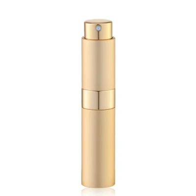 Afbeelding van Lulupack Reisparfumfles navulbaar Keulen Spray Verstuiver Mini Kleine reismaat Lege Sproeier voor Navulling Sample Container Draagbare Geurdispenser Vrouwen Mannen 10 ml 1 STKS Goud