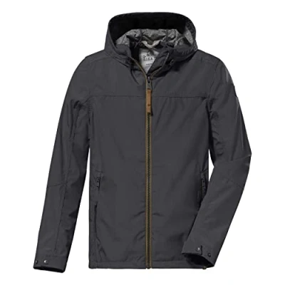 Afbeelding van G.I.G.A. DX Men&#039;s Softshelljack/outdoorjack met capuchon GS 9 MN SFTSHLL JCKT, anthracite, XXL, 38213 000