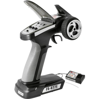Afbeelding van FlySky FS GT2E RC pistoolzender 2,4 GHz Aantal kanalen: 8 Incl. ontvanger