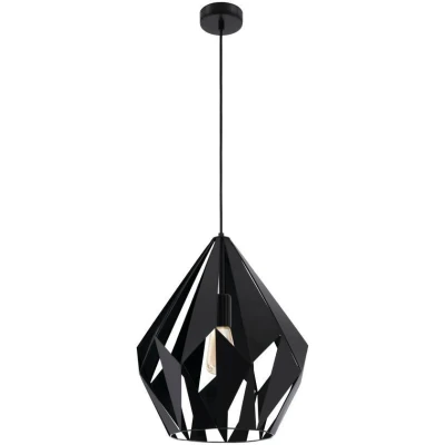 Afbeelding van EGLO Carlton 5 Hanglamp E27 Ø 38,5 cm Zwart