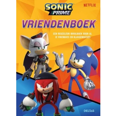 Afbeelding van Sonic Prime vriendenboek (Hardback)
