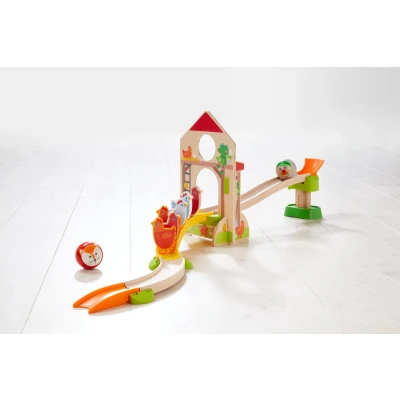 Afbeelding van HABA KULLERBÜ Kugelbahn HÜHNERDOMINO Knikkerbaan voor kinderen, Maat: One Size, Multi coloured