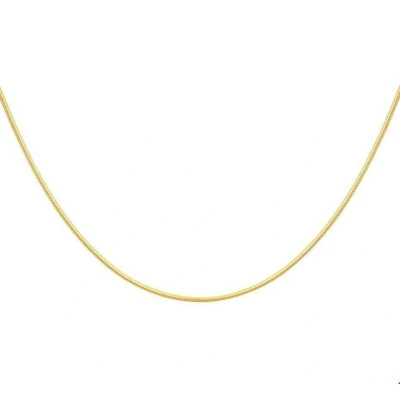 Afbeelding van Collier Geelgoud Slang Rond 0,9 mm x 45 cm
