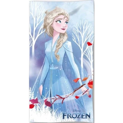 Afbeelding van Strandhanddoeken Frozen strandlaken 70 cm x 140 (Frozen strandlaken, cm)