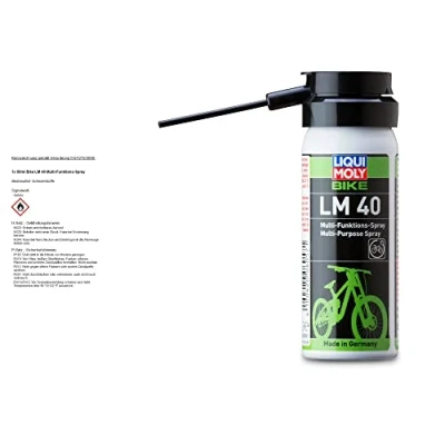 Afbeelding van LIQUI MOLY Bike LM 40 Multifunctionele spray 50 ml Fietscorrosiebescherming Roestverwijdering SKU: 6057