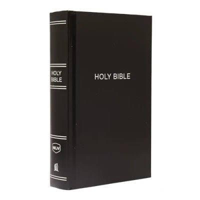 Afbeelding van NKJV, Pew Bible, Large Print, Hardcover, Black, Red Letter, Comfort Print: Holy New King James Version