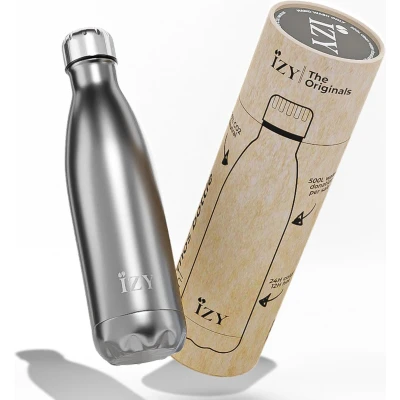 Afbeelding van Thermosfles IZY Chroom Zilver 500 ml