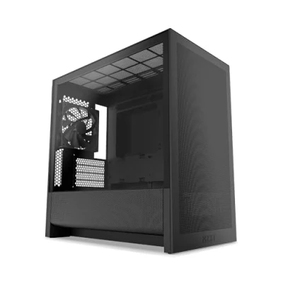 Afbeelding van NZXT H3 Flow (2025) All Black midi tower behuizing
