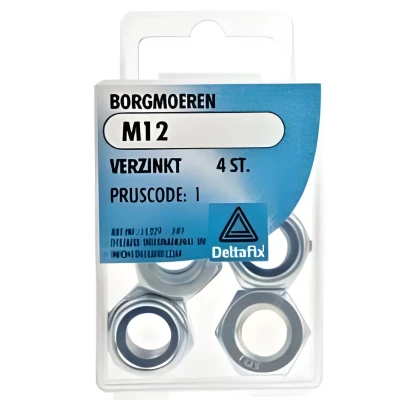 Afbeelding van Deltafix Borgmoeren M12 4 stuks