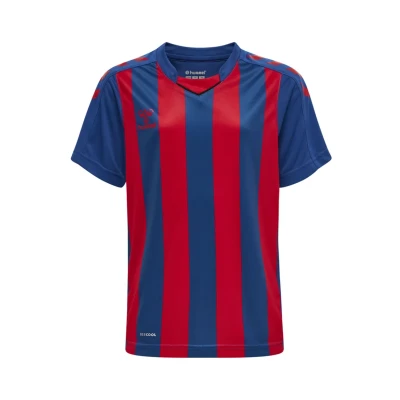 Afbeelding van Hummel CORE Tshirt print voor kinderen, Maat: 116, true blue red
