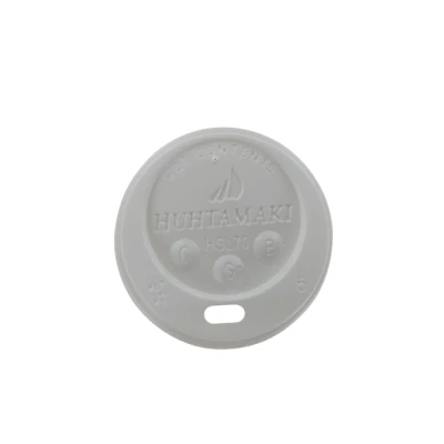 Afbeelding van Bekerdeksel IEZZY diameter70mm plastic 100 stuks