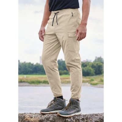 Afbeelding van John Devin Jogpants Trekking outdoorbroek met ventilatie in de kniezone