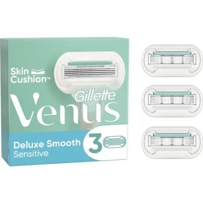 Afbeelding van Gillette Venus Pro Smooth Sensitive Scheermesjes 3 stuks