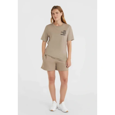 Afbeelding van O&#039;Neill Future SURF Society Regular Tshirt print, Dames, Maat: Large, Pumpkin smoke