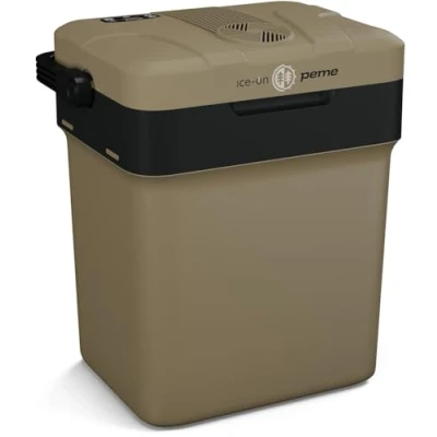 Afbeelding van peme Essential 26 L Sand Storm Reiskoelkast met 12 V en 230 aansluiting Thermo elektrisch ECO modus AC/DC Voor verkoeling warmhouden