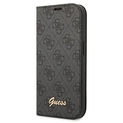 Afbeelding van Guess 4G Book Case Geschikt voor Apple iPhone 14 Plus (6.7&quot;) Grijs